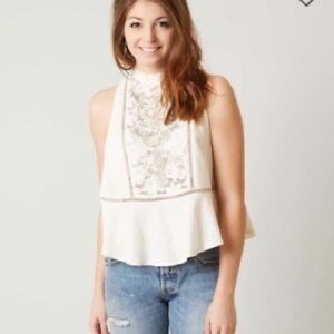Free People Flora Pineapple Top